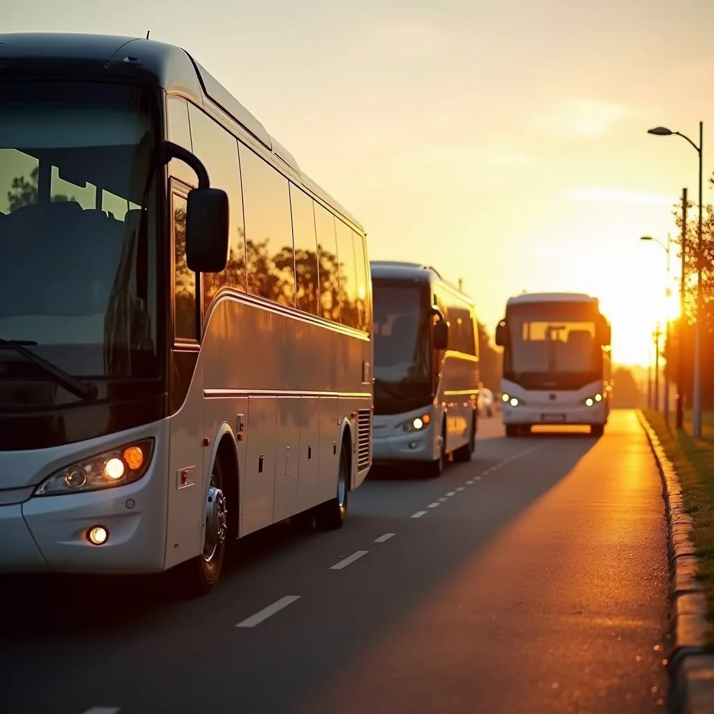 A coach on an international trip